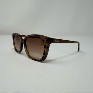 bebe BB7210 280 TOPAZ FLORAL AUTHENTIC SUNGLASSES FRAMES‎ 52-17-135 USED